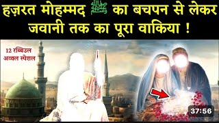 Complete Story Of Prophet Mohammad from Childhood to Youth  Nabi s ka Bachpan  Noore hadees [upl. by Silvanus]