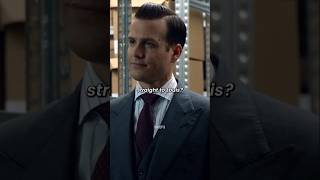 Don’t go easy on Louis Harvey said😜 suit harveyspecter suits series mikeross [upl. by Repmek]