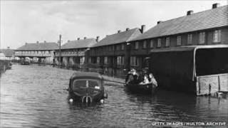 Canvey Island flood 31st January 1953 [upl. by Yendahc]