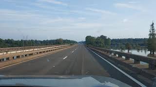 Interstate 55 Coldwater River bridge  September 5 2022 [upl. by Gnav]