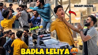 CAMERAMAN NE LARKE BULAKY ROAD PE PHADDA KIYA 🤬 POLICE AGAYI 😨  LAKHO VINES [upl. by Eecyal]