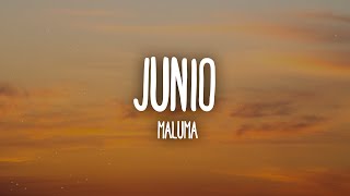 Maluma  Junio LetraLyrics [upl. by Katzman952]