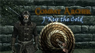 JKur the Cold Khajiit Combat Archer  Skyrim Build Guide [upl. by Iznyl]