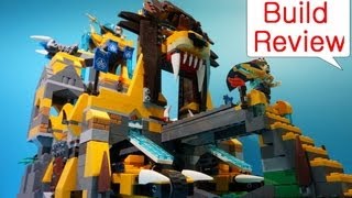 Lego Chima Castle 70010 The Lion Chi Temple  Build Review 레고 키마 장난감 [upl. by Lehte]