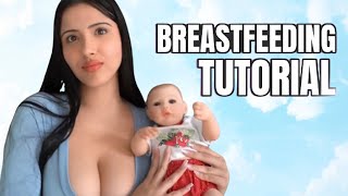 Breastfeeding Education 4K  beautiful mom [upl. by Aniret374]