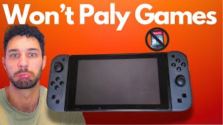 Nintendo SWITCH WONT PLAY GAMES Can I FIX IT [upl. by Nitsirk]