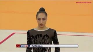 Salome Pazhava Hoop AA  ECh Guadalajara 2018 [upl. by Aserret]