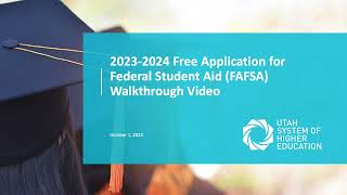 20232024 FAFSA Walkthrough Video English [upl. by Cunningham270]