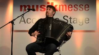 Pasquale Coviello play Beltuna at Musikmesse 2015 Part 1 [upl. by Griff]