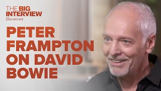 Peter Frampton on David Bowie  The Big Interview [upl. by Rramo]