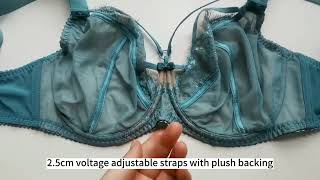 Customize Womens Plus Size Full Cup Bras [upl. by Willdon]