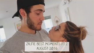 Zalfie Best Moments pt 2  AUGUST 2016 [upl. by Arraek]