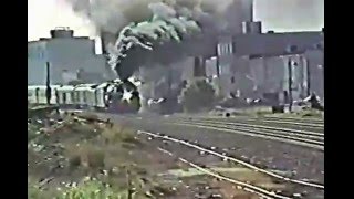 Norfolk amp Western Class A 1218 in Gastonia NC June 27 1987 [upl. by Eeb]