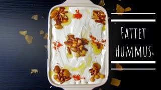 How to make Hummus fatteh easy and tasty وصفة فتة الحمص بطريقة سهلة ولذيذة جدا [upl. by Inaflahk]