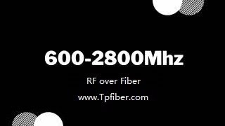 TPRF2F128M1 RFoF 100Mhz  2800Mhz RF over Fiber for BDA  DAS Cell Phone Signal Indoor Coverage [upl. by Anahcar]