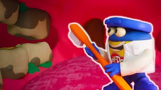 Tooth Trouble and the Daring Dentist 🦷Kids Animation  PlayDoh Videos  The PlayDoh Show ⭐️ [upl. by Emmerich36]