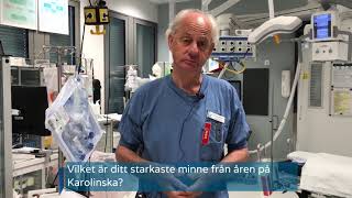 Hör traumakirurgen berätta om åren på Karolinska [upl. by Ahsla171]