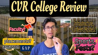 CVR College Review  Placements  Telugu collegereview cvrnews eamcet bestcolleges [upl. by Ennaitak]