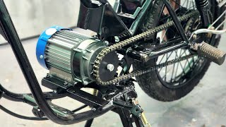 How to make a electric bike in cheap price [upl. by Dorion603]