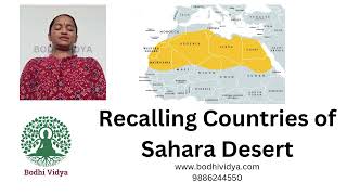 Recalling Countries of Sahara Desert [upl. by Kopans]