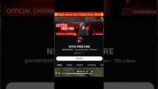 NITINFREEFIRE Nitin ff accident shorts freefireshorts [upl. by Eimme]