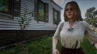 Arthur Meets The Beautiful Hony Girl In Rhodes During Mission  Red Dead Redemption 2 [upl. by Davidde832]