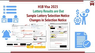 H1B Visa 2025 Lottery Results are Released Selection Notice Sample How to Check Results Timeline [upl. by Ecidnarb945]