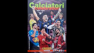 Panini COMPLETE Calciatori 202324 Celebration sticker album review [upl. by Uball]