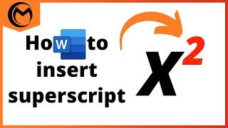 3 Ways How to Insert Superscript in Microsoft Word [upl. by Bax]