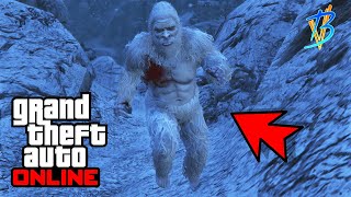 CHASSE AU YETI SUR GTA ONLINE  TOUS LES EMPLACEMENTS DES INDICES POUR LA TENUE [upl. by Barger]