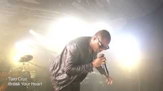 Taio Cruz  iHeart Radio  Break Your Heart Live [upl. by Nolram]