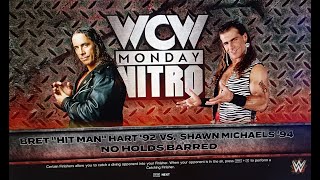 WWE Bret Hart VS Shawn Michaels [upl. by Eelitan]