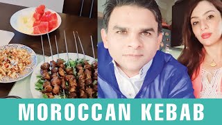 മൊറോക്കൻ കുത്ബാൻ l MOROCCAN KEBAB l قطبان اللحم بالطريقة المغربية [upl. by Agem]