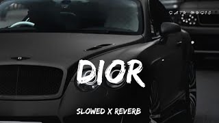 DIOR SLOWED X REVERB [upl. by Kruter]