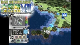 Dai Senryaku VII Modern Military Tactics Exceed  PS2 Gameplay [upl. by Shuman]