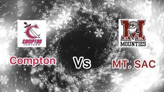 Compton college vs MT SAC MOUTIES college basketball 🏀 [upl. by Reiners]