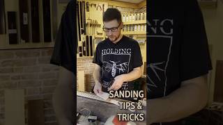 Raising the grain amp when to do it  Sanding Tips amp Tricks with Matt luthier guitarbuilding [upl. by Adlesirc292]