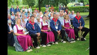 Feldmesse  Start zum Trachtenschützenfest in Uefte 2024 [upl. by Lavona]