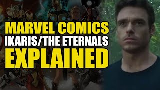 Marvel Comics IkarisThe Eternals Explained  Comics Explained [upl. by Nohtahoj]