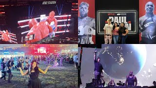 Jake Paul vs Mike Tyson Live and Shaqs Bass Allstars Festival Weekend 2024  Vlog 1 [upl. by Inafit]