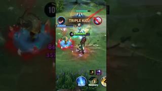 Biron help Lam getting triple kills Ggwp team biron lam honorofkings hok clashlane [upl. by Aseretairam]