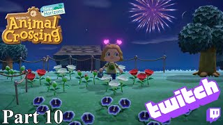 Animal Crossing New Horizons  Part 10  GROWING A GARDEN [upl. by Bob]