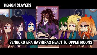 demons slayer  sengoku era hashiras react to the future  part2  infinity reactions [upl. by Elleirbag682]