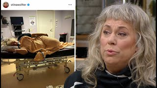 Stina Wollter akut till sjukhus – hemska smärtorna ”Jag orkar inte mer” [upl. by Feune515]