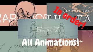 SADist Dream SMP Animations IN ORDER [upl. by Deacon]