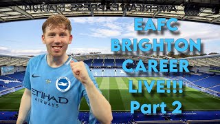 Brighton EA FC 24 Career Mode [upl. by Rekyr]