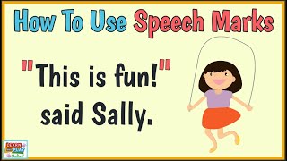 How To Use Speech Marks [upl. by Skantze]