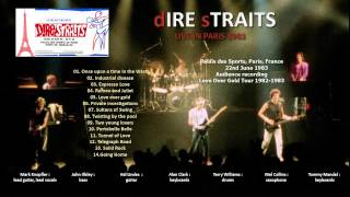 Dire Straits quotIndustrial diseasequot 19830622 Paris AUDIO ONLY [upl. by Almeeta]