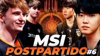 ¿El CAMPEÓN de la LCK contra el MEJOR OCCIDENTAL 🤔  Postpartido MSI 2024 [upl. by Asilef]