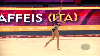 MAFFEIS Sofia ITA  2019 Rhythmic Worlds Baku AZE  Qualifications Clubs [upl. by Alel665]